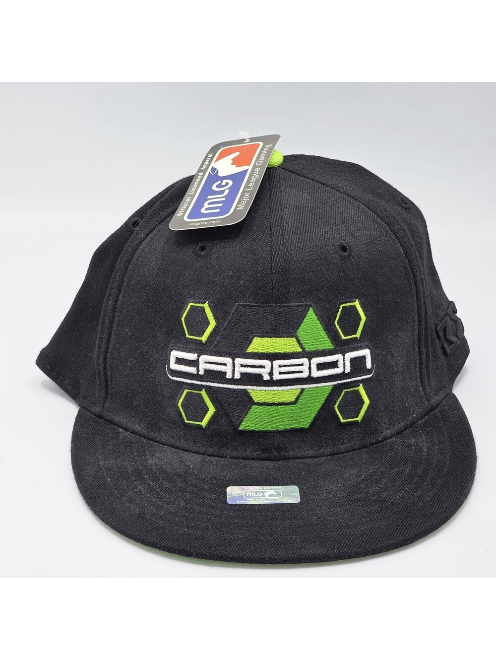 Rare MLG Halo Team Carbon Fitted Hat Vintage COD Walshy With Tags